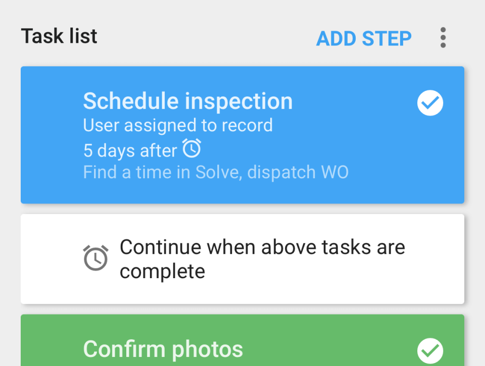 screenshot of Solve CRM